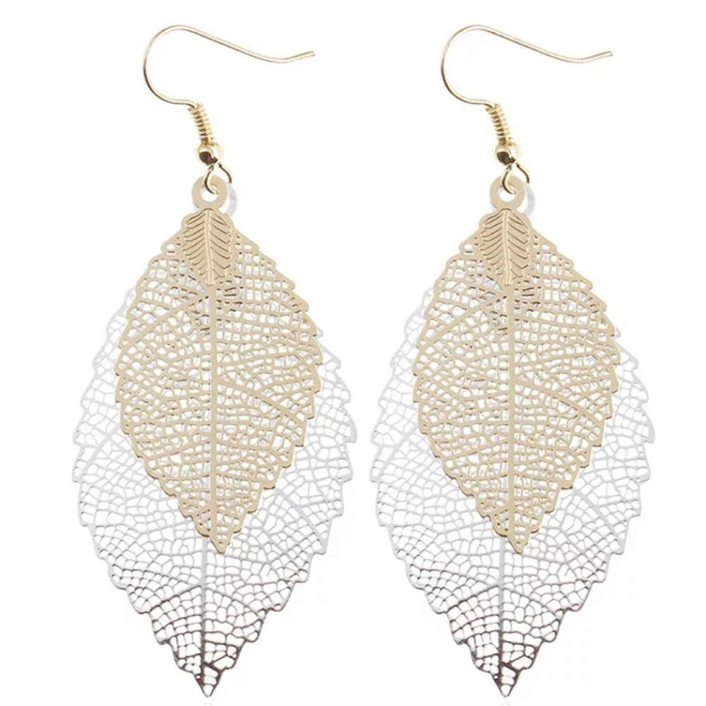 🍃Vintage (silver & gld) Dangling Earrings😍